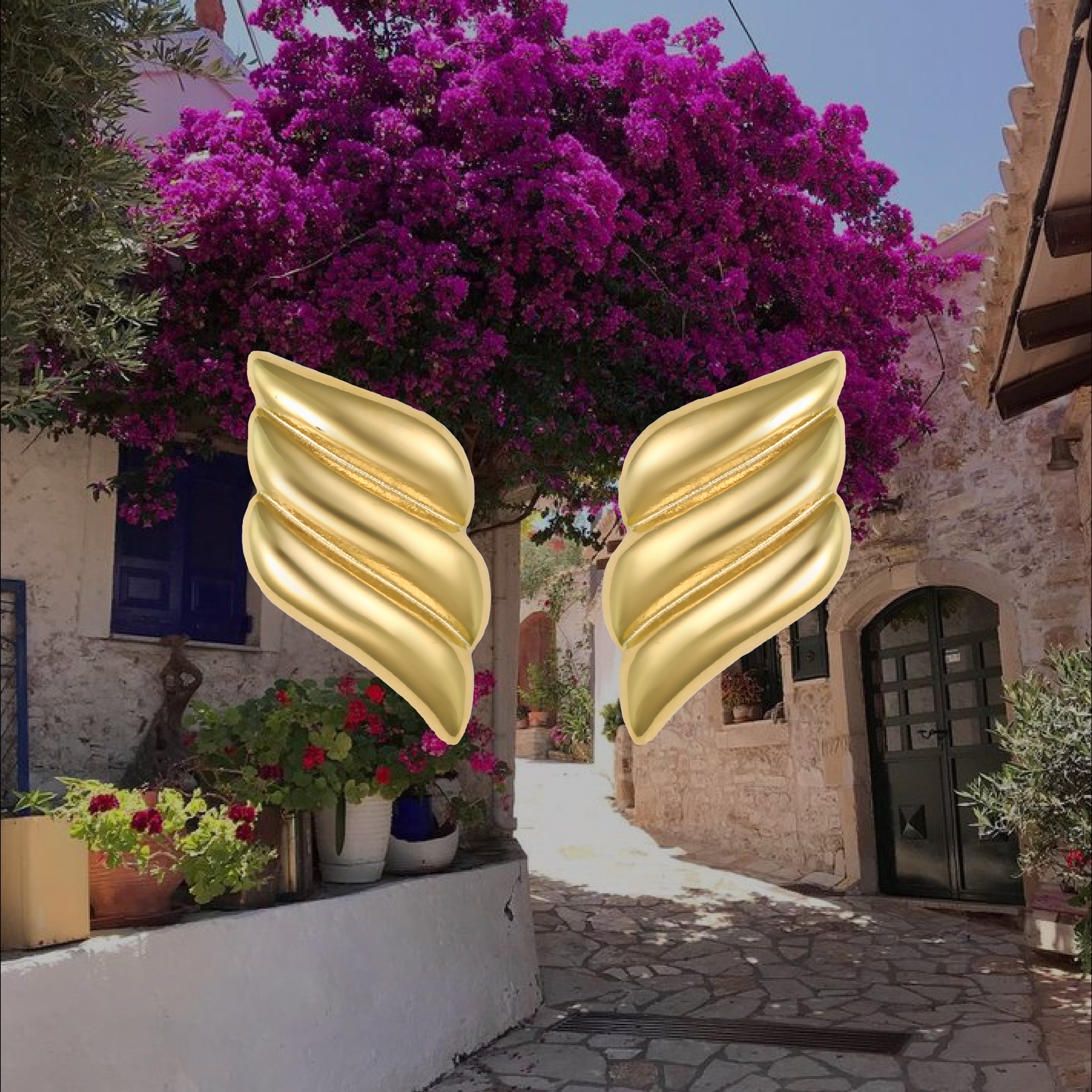 The Riviera Wave Hoops🔄