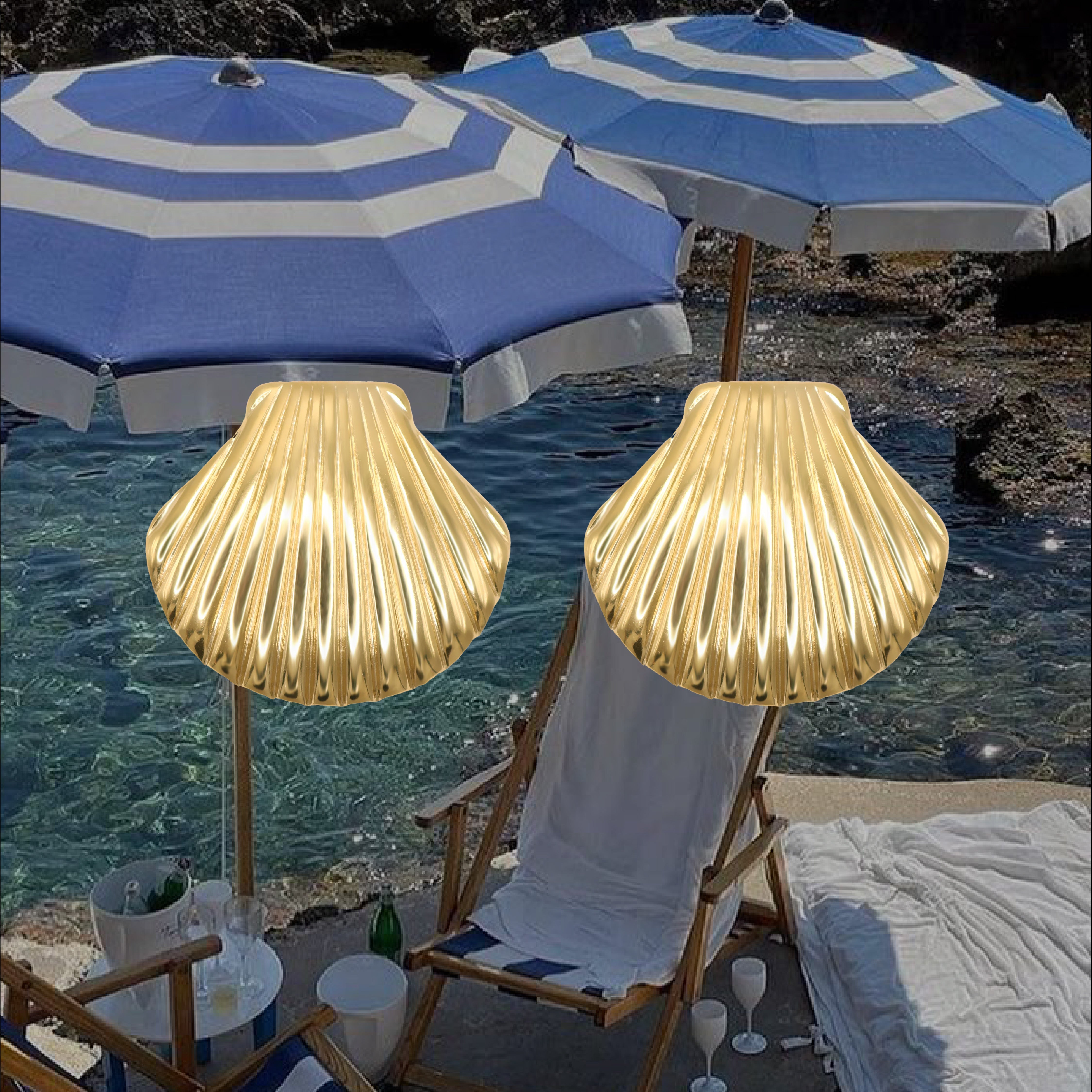 The Antibes Shell Hoops 🔄